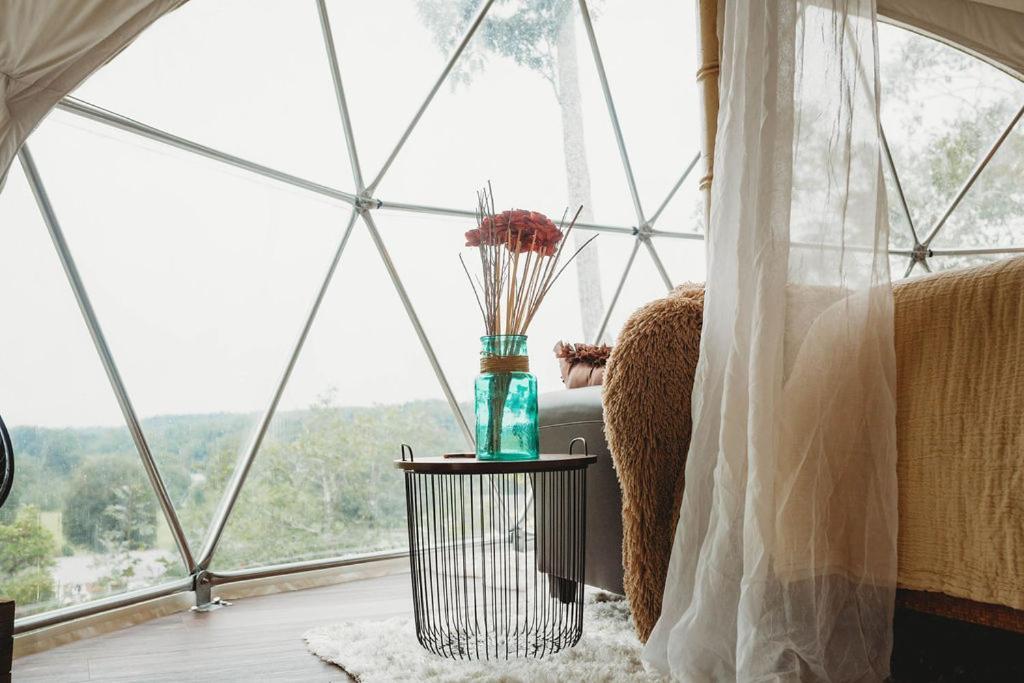 Waterfront Luxury Glamping Dome Hotel Rogersville Ngoại thất bức ảnh