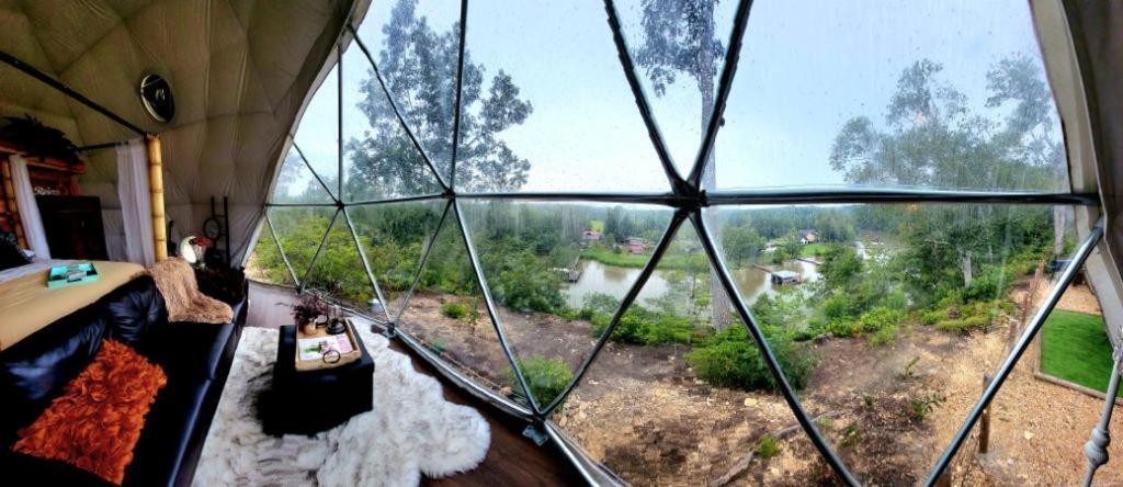 Waterfront Luxury Glamping Dome Hotel Rogersville Ngoại thất bức ảnh
