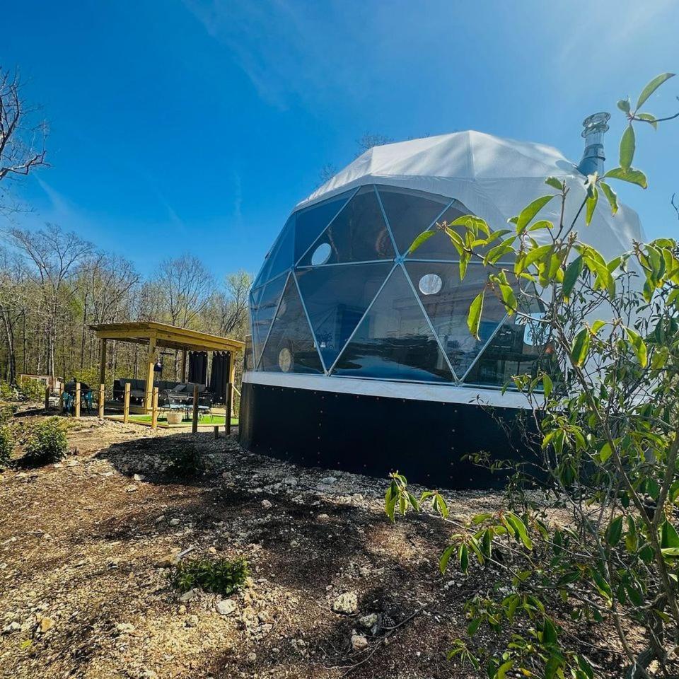 Waterfront Luxury Glamping Dome Hotel Rogersville Ngoại thất bức ảnh